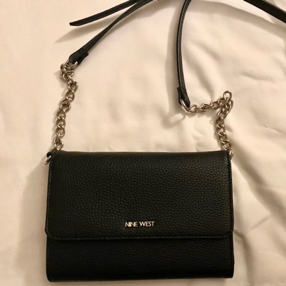Nine West Small Black Shoulder Bag